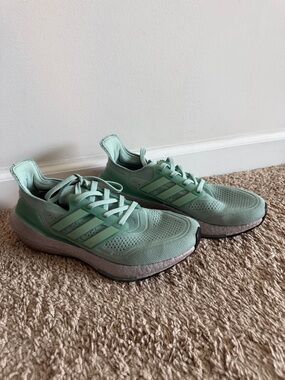 adidas Women’s Mint Green Athletic Running Shoes